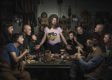La última cena, en el taller
