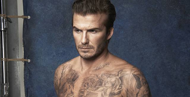 Beckham, en una campaña para H&M. Beckham, en una campaña para H&M.