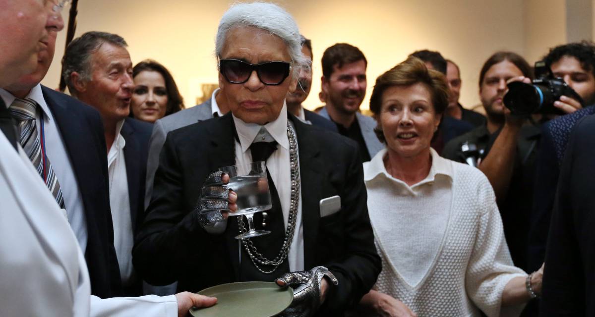 Karl Lagerfeld en La Habana. Karl Lagerfeld en La Habana.