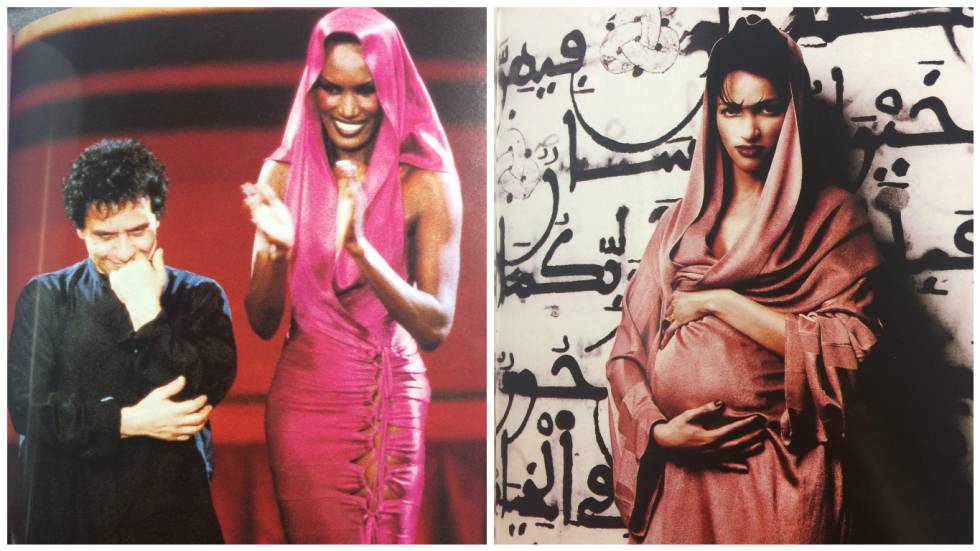 azzedine alaïa grace jones vestido oscars azzedine alaïa grace jones vestido oscars
