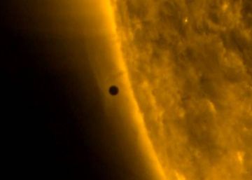 Así fue el tránsito de Mercurio por el Sol