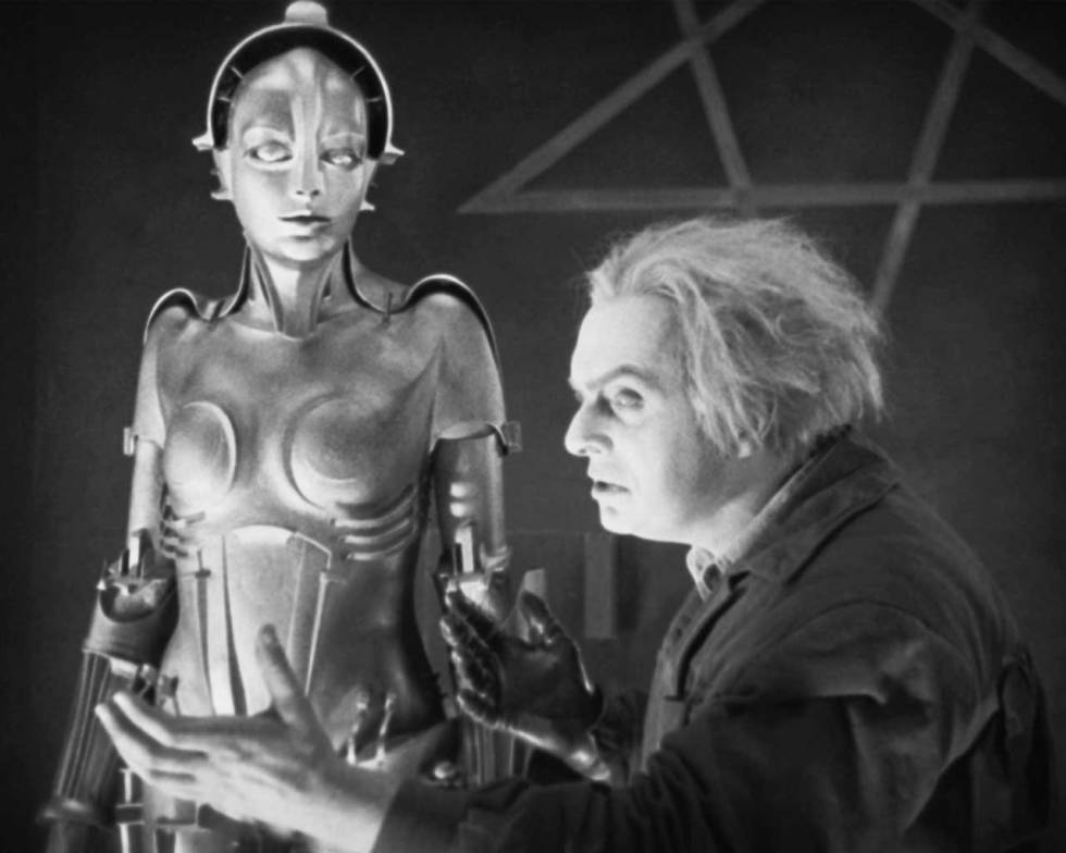 Fotograma de 'Metrópoli' (1927), de Fritz Lang: la primera película de ciencia ficción de la historia del cine. Fotograma de 'Metrópoli' (1927), de Fritz Lang: la primera película de ciencia ficción de la historia del cine.