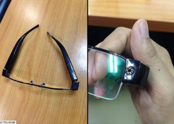 Gafas inteligentes para copiar en los exámenes
