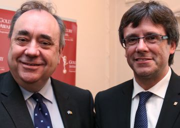 Salmond guía a Puigdemont Salmond guía a Puigdemont