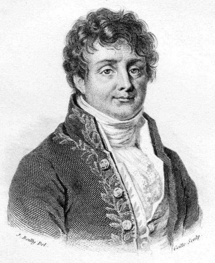 Retrato de Jean-Baptiste Joseph Fourier realizado por el pintor y dibujante francés Louis Léopold Boilly. Retrato de Jean-Baptiste Joseph Fourier realizado por el pintor y dibujante francés Louis Léopold Boilly.