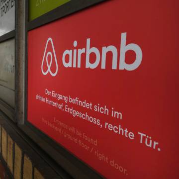 Imagen de la sede de Airbnb en Berlín.