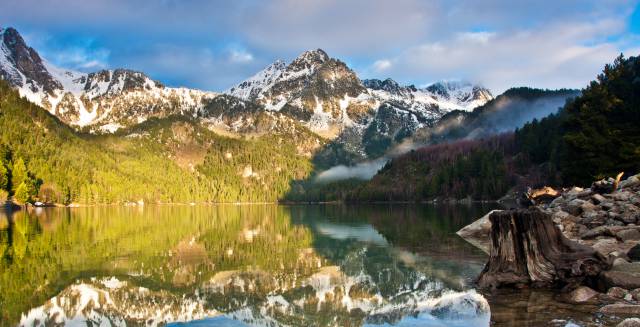 Aigüestortes y Lago de San Mauricio.