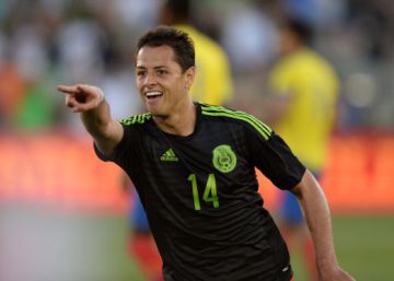 Selección mexicana: Chicharito marca el gol de la victoria
