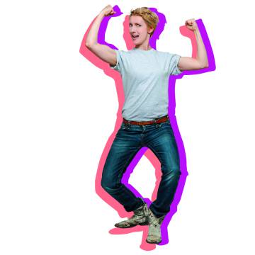 Haga brazos sin ponerse cachas