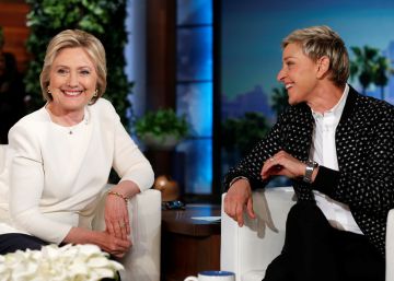 Hillary Clinton visita a Ellen DeGeneres