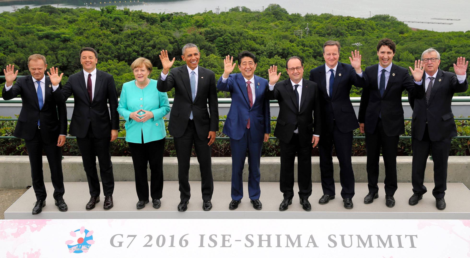 Foto de familia del G7 Foto de familia del G7