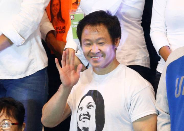 Kenji Fujimori no fue a votar por su hermana Kenji Fujimori no fue a votar por su hermana