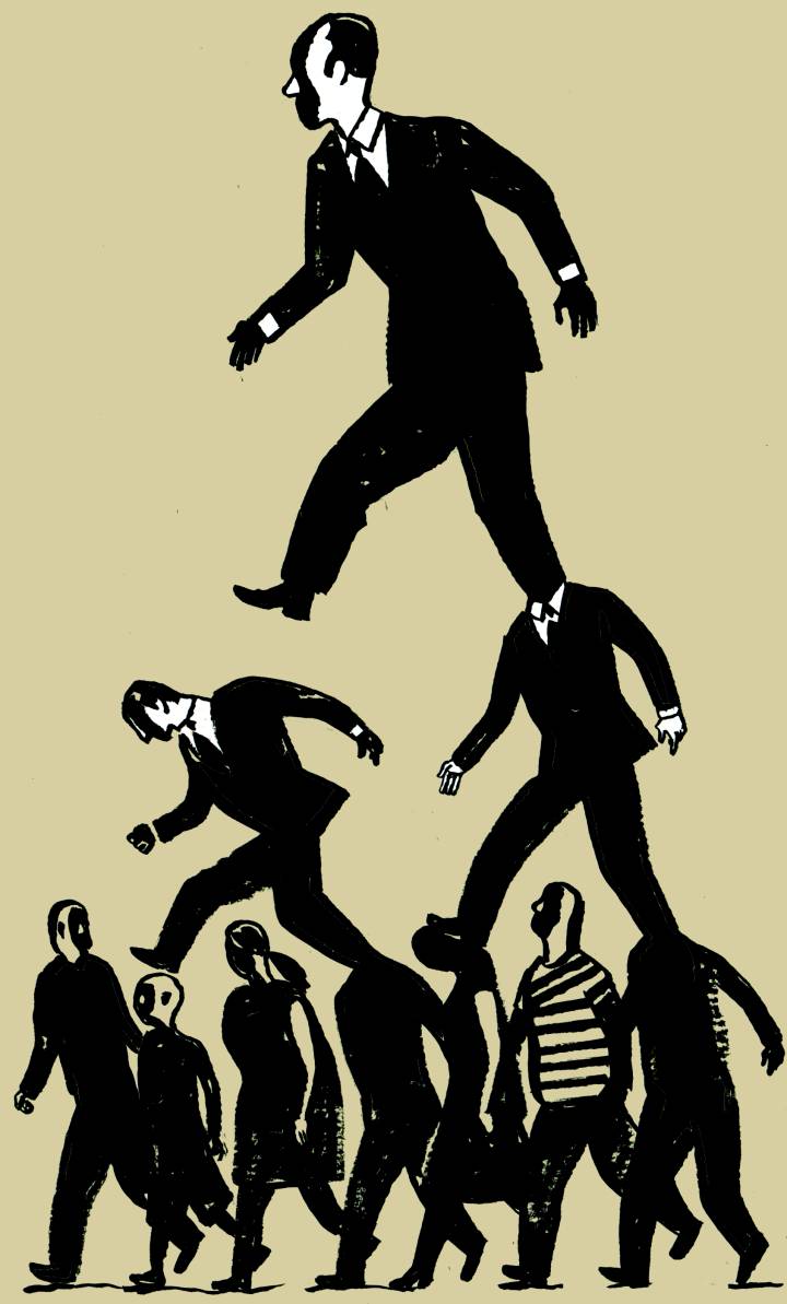 ¡Arriba la gente, abajo los políticos! ¡Arriba la gente, abajo los políticos!