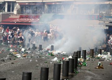 Tarde de violencia y destrozos en Marsella