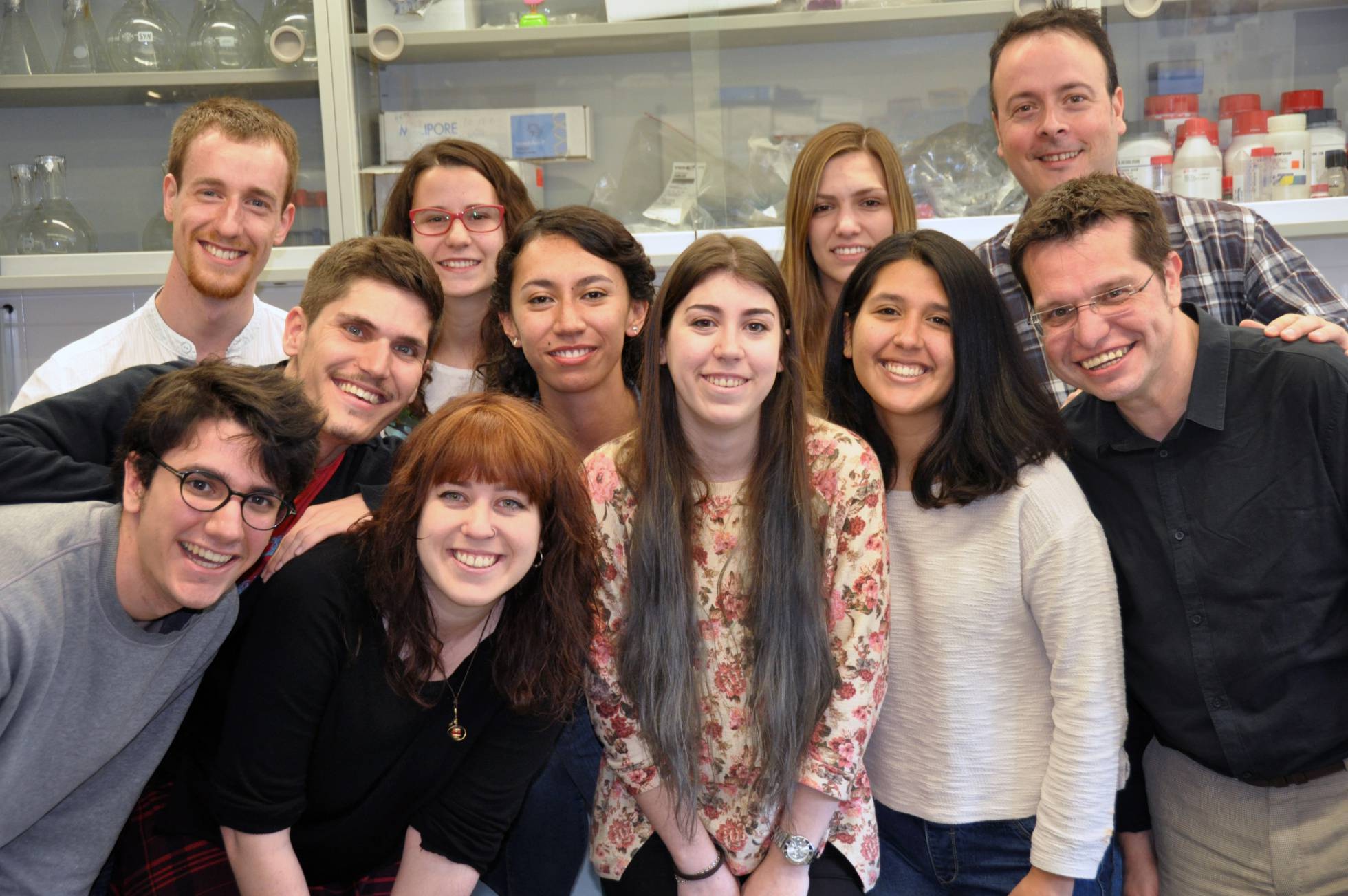 Investigadores del laboratorio de Cristian Cañestro y Ricard Albalat. Investigadores del laboratorio de Cristian Cañestro y Ricard Albalat.