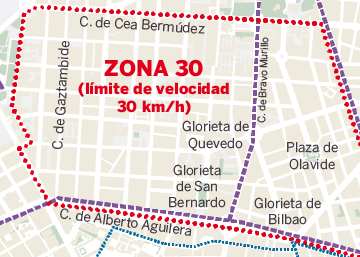 El Ayuntamiento de Madrid anuncia que restringirá el tráfico en gran parte de Centro en 2018