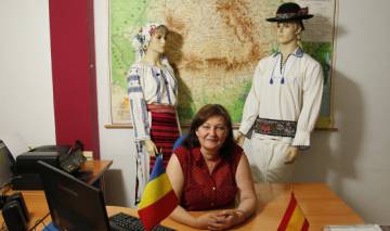 Ica Tomi, of the Federation of Romanian Associations of Spain.