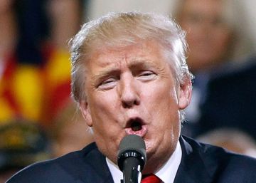 Donald Trump en un mitin en Phoenix, Arizona. Donald Trump en un mitin en Phoenix, Arizona.
