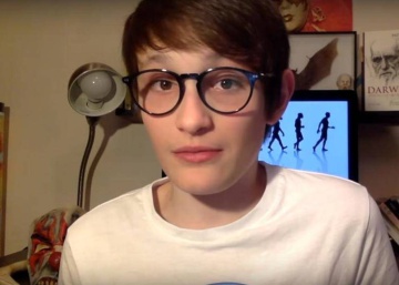El hijo de Carla Bruni, ‘youtuber’ científico