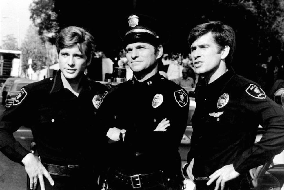 Dirk Benedict, Ted Hartley y Jim McMullen. Dirk Benedict, Ted Hartley y Jim McMullen.