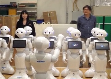 Un coro de robots interpreta la novena de Beethoven Un coro de robots interpreta la novena de Beethoven