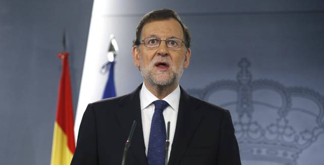 Acting PM Mariano Rajoy on Friday. Acting PM Mariano Rajoy on Friday.