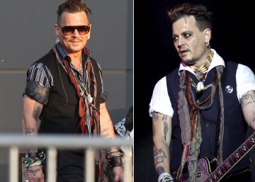 Johnny Depp borra en su cuerpo los tatuajes sobre Amber Heard Johnny Depp borra en su cuerpo los tatuajes sobre Amber Heard