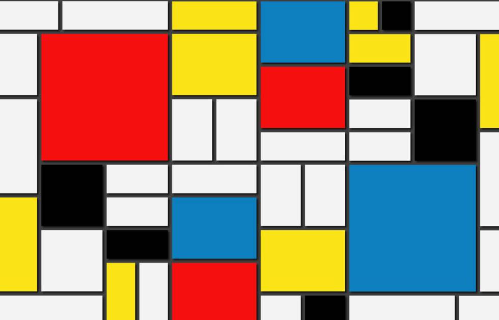 Un cuadro de Mondrian.