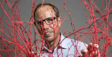 Tony Wyss-Coray, tras la entrevista Tony Wyss-Coray, tras la entrevista