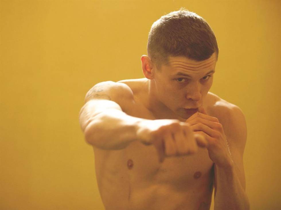 Jack O'Connell en 'Convicto' (2013). Jack O'Connell en 'Convicto' (2013).