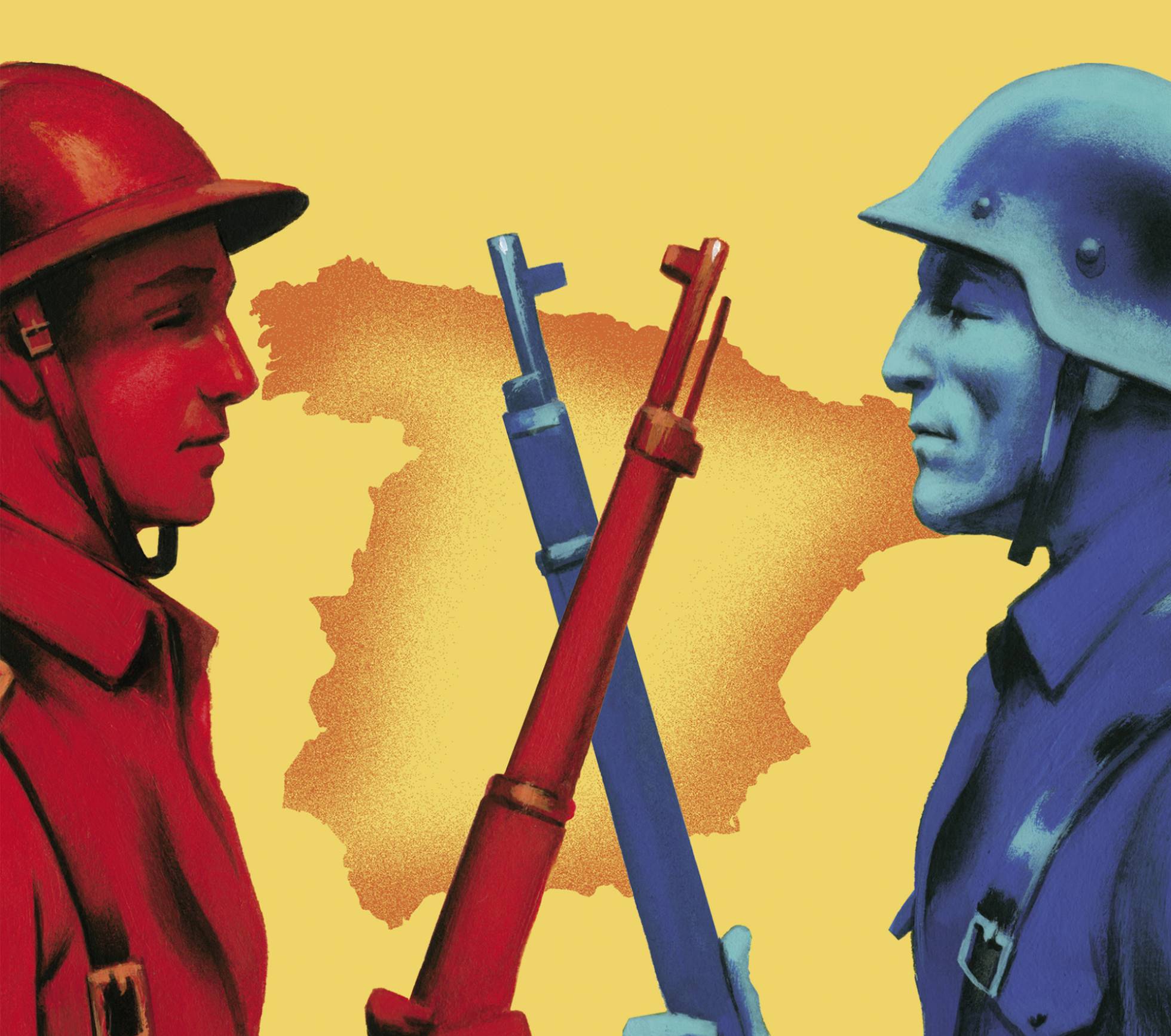 Cartel de Fernando Vicente sobre la Guerra Civil Cartel de Fernando Vicente sobre la Guerra Civil