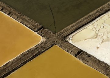 El desierto de Gobi, desde el aire El desierto de Gobi, desde el aire