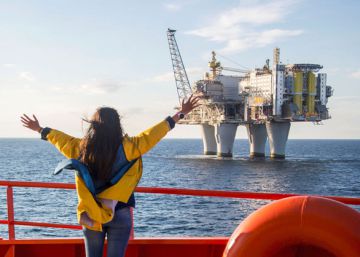 Crucero a la plataforma petrolífera