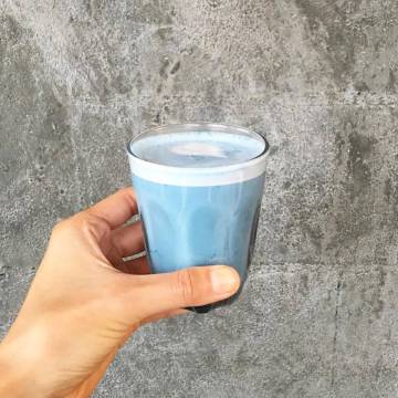 Café de color azul: ¿el último disparate vegano? Café de color azul: ¿el último disparate vegano?