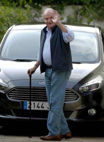 El Rey Felipe y los Reyes eméritos asisten al cumpleaños de la infanta Pilar