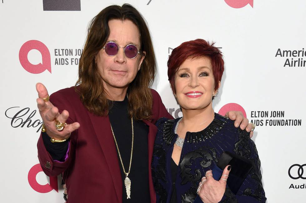 Ozzy y Sharon Osbourne, en un 'photocall' en 2015.