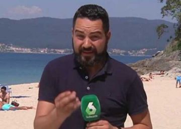 Troleo monumental en directo a un reportero de laSexta