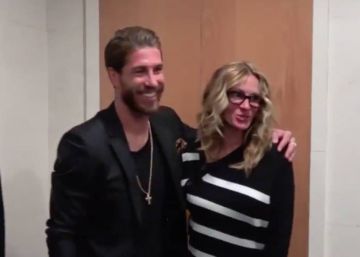 ¿Qué partido vio Julia Roberts para decirle esto a Sergio Ramos?