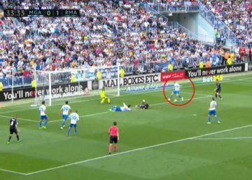 En Barcelona piden que Tebas investigue a Villanueva "por dejar rematar" a Cristiano