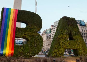 Buenos Aires durante la celebración de la semana de la igualdad LGTB. Buenos Aires durante la celebración de la semana de la igualdad LGTB.