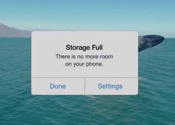 Google se burla de la poca capacidad de almacenaje de los iPhone Google se burla de la poca capacidad de almacenaje de los iPhone