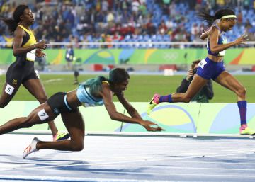 Shaunae Miller, oro en 400 metros femenino Shaunae Miller, oro en 400 metros femenino