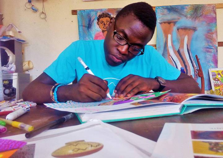 Osías hoy estudia último curso de Bellas Artes. Osías hoy estudia último curso de Bellas Artes.