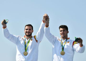 Craviotto y Toro ganan el oro en piragüismo K2 200 metros Craviotto y Toro ganan el oro en piragüismo K2 200 metros