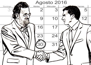 Las negociaciones para la investidura, en imágenes Las negociaciones para la investidura, en imágenes