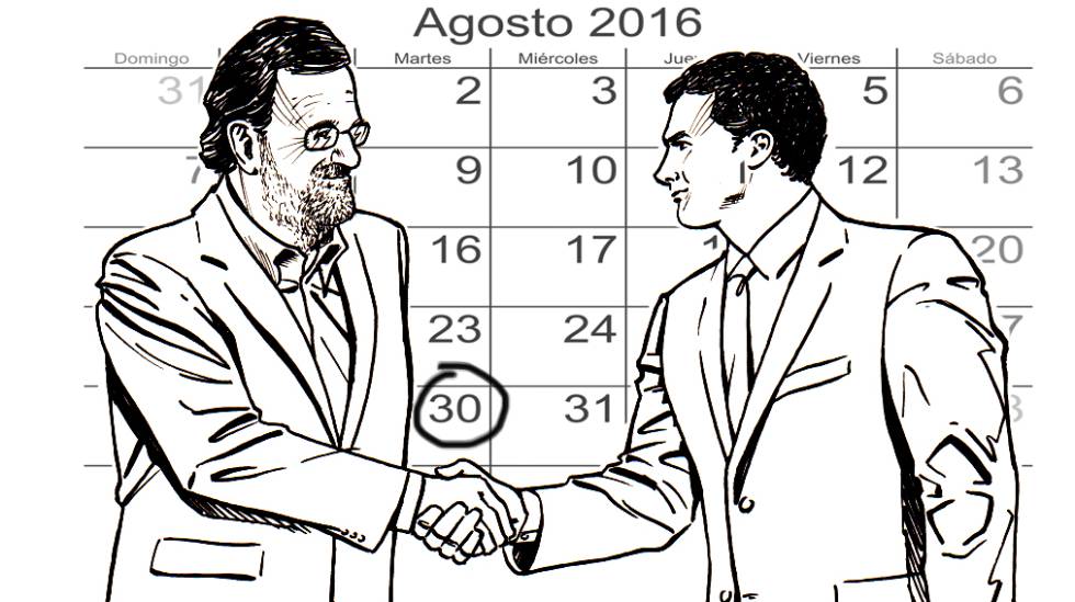 Las negociaciones para la investidura, en imágenes Las negociaciones para la investidura, en imágenes