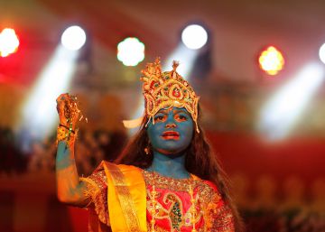 India celebra el nacimiento de Krisna India celebra el nacimiento de Krisna