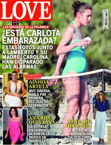 Portada de la revista 'Love'.