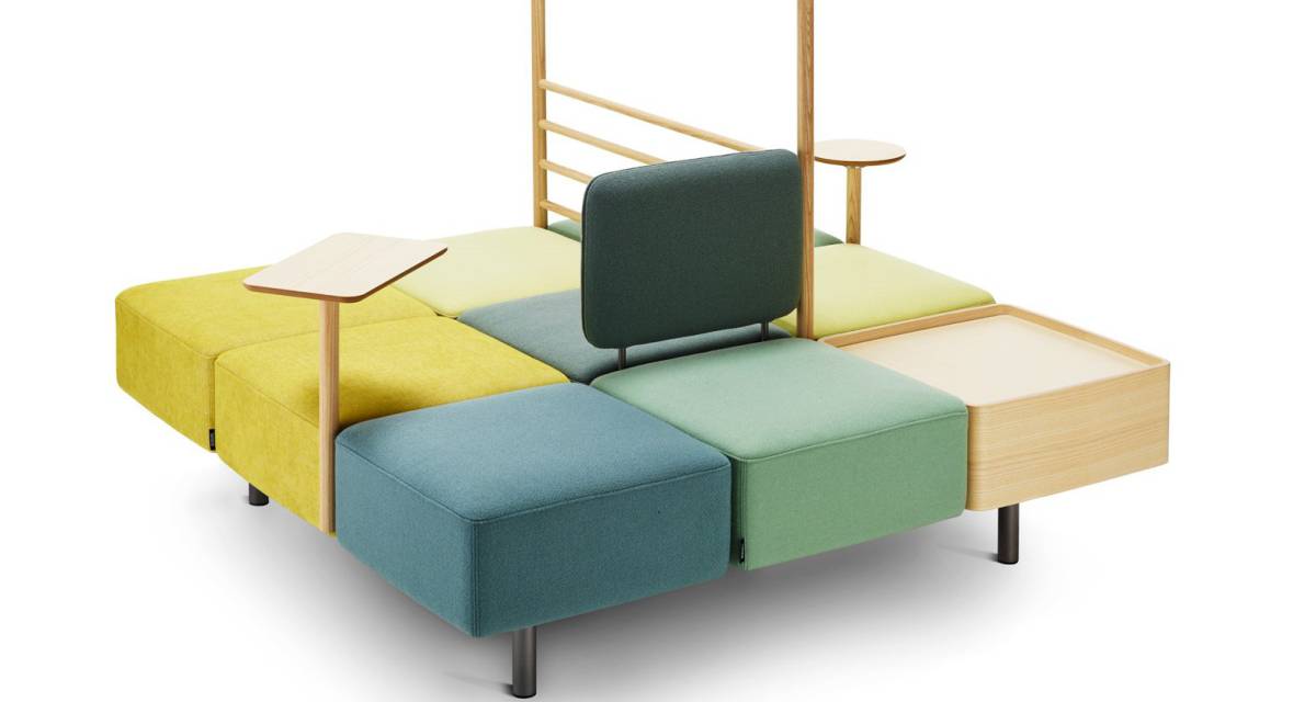 El mueble Konnekt, de la empresa sueca Swedese. El mueble Konnekt, de la empresa sueca Swedese.