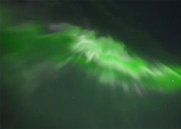 Así iluminó la Aurora Boreal el cielo de Finlandia Así iluminó la Aurora Boreal el cielo de Finlandia